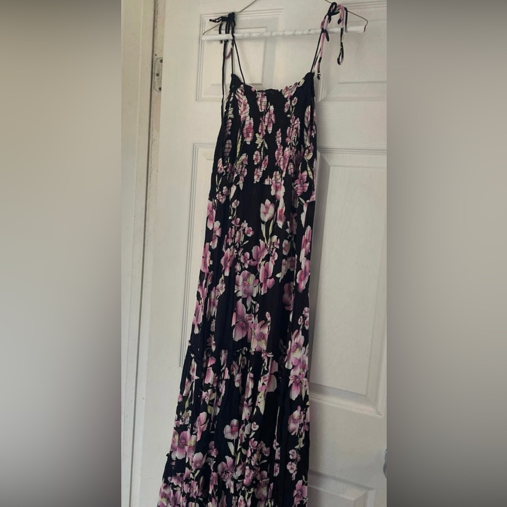 Free people maxi dress . Size large